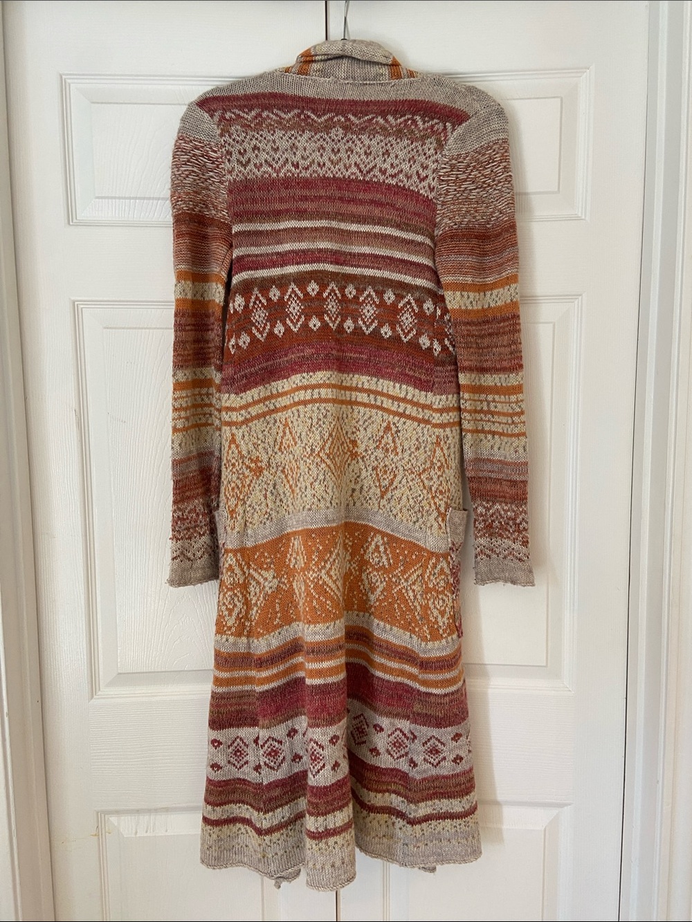 Fall Aztec Patterned Cardigan - Picture 3 of 4